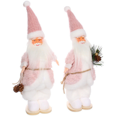 Дед Мороз «Сказочный костюм» 30 см (в ассортименте), Розовый