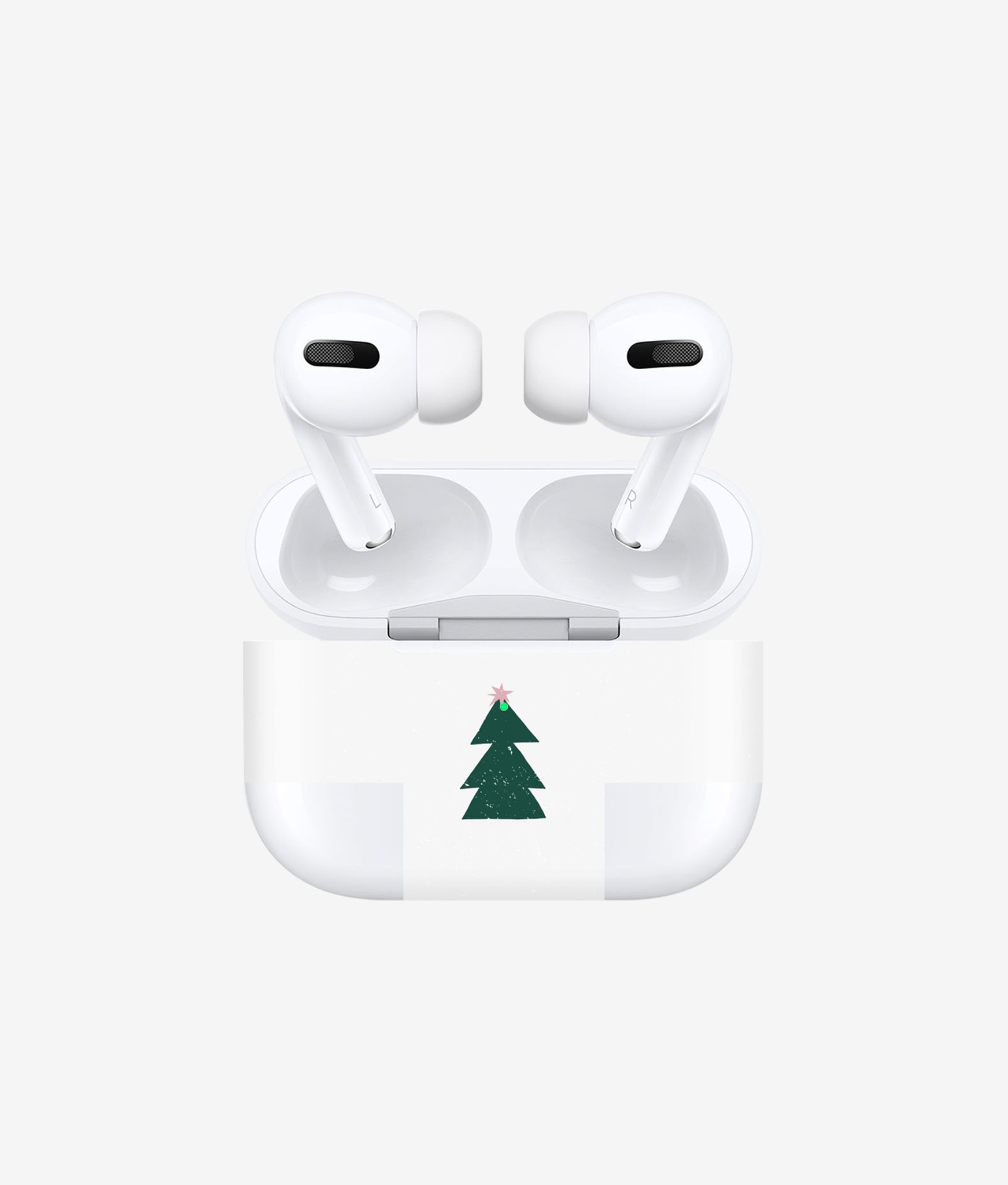 Виниловая наклейка CHRISTMAS TREE для AirPods