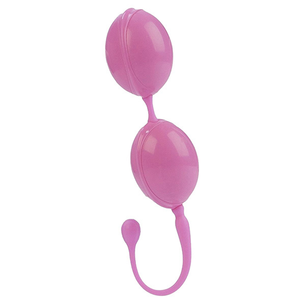 Розовые вагинальные шарики California Exotic Novelties LAmour Premium Weighted Pleasure System SE-4649-04-3