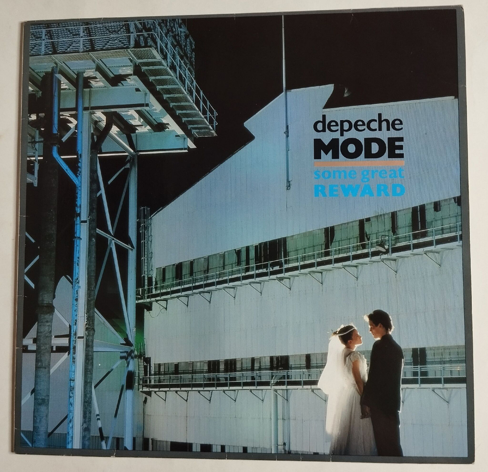 Винтажная виниловая пластинка LP Depeche Mode Some Great Reward (Germany 1984) (Grey Vinyl)