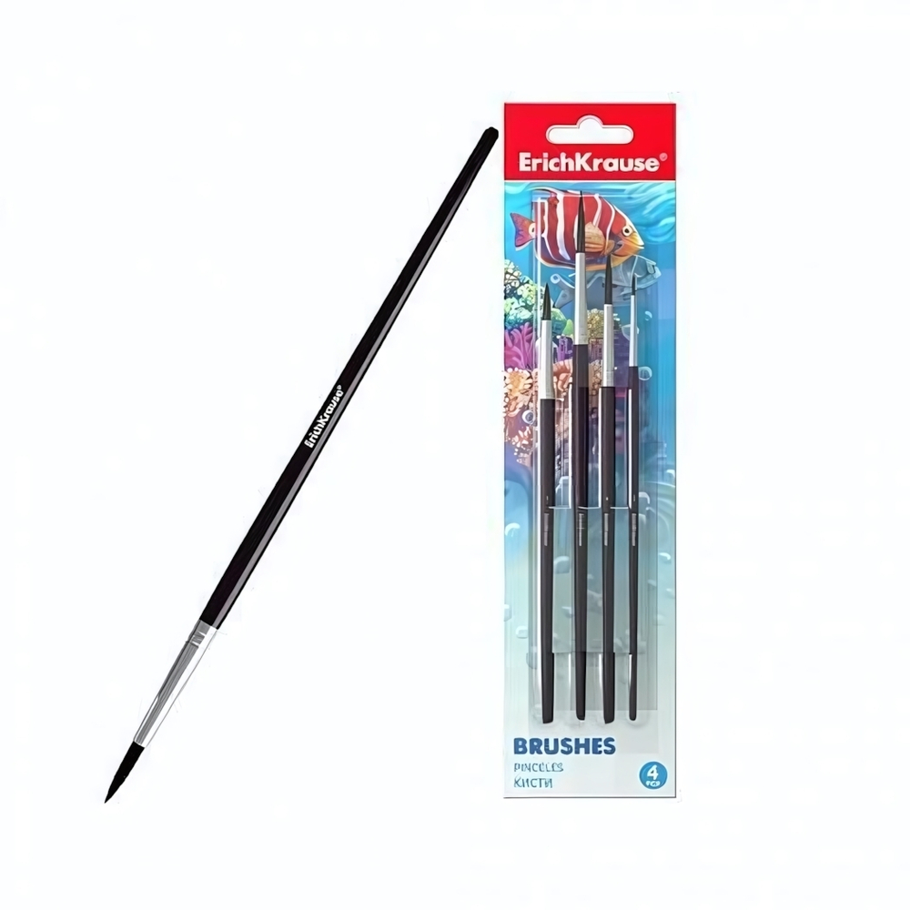 Кисти Пони, 4 штуки (Erich Krause)