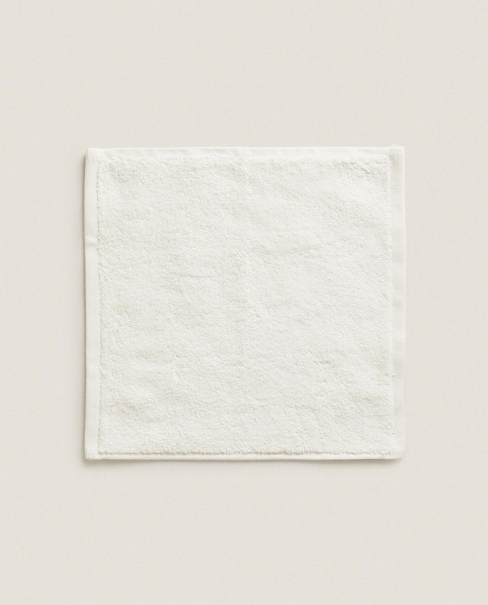 Zara Home - Набор полотенец для рака из хлопка высокого качества (набор из 3 шт.), бежевый, 30х30 см