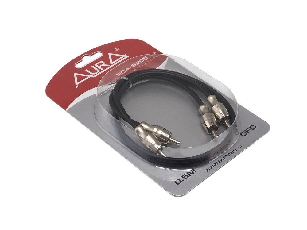 Межблочный провод Aura RCA-B205 mkII - BUZZ Audio