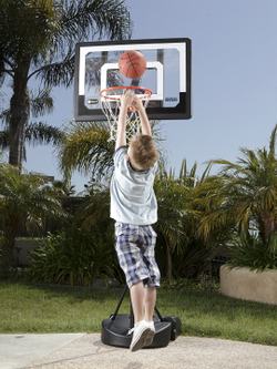 Детская баскетбольная система Pro Mini Hoop System Баскетбольное кольцо со стойкой с мячом