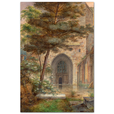 Портал церкви. Эрнст Фердинанд Эме