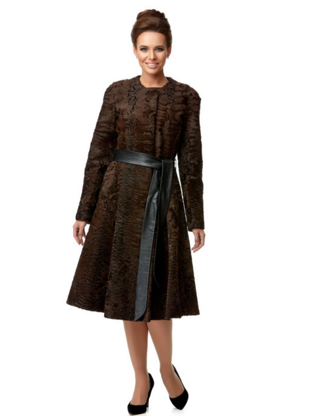 Шуба из каракуля