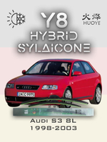 Щетки стеклоочистителя HUOYE Y8 525/475 мм на Audi S3 | Hook/J-Hook