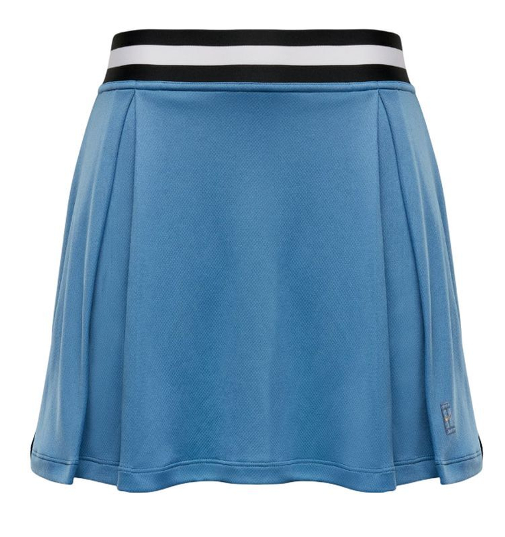 Теннисная юбка Nike Court Dri-Fit Heritage Tennis - небесный