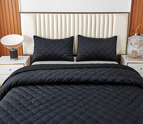 Покрывало 240x260 Sofi De MarkO Лея черное