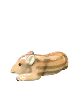 Фарфоровая статуэтка "Дикий кабан" ЛФЗ