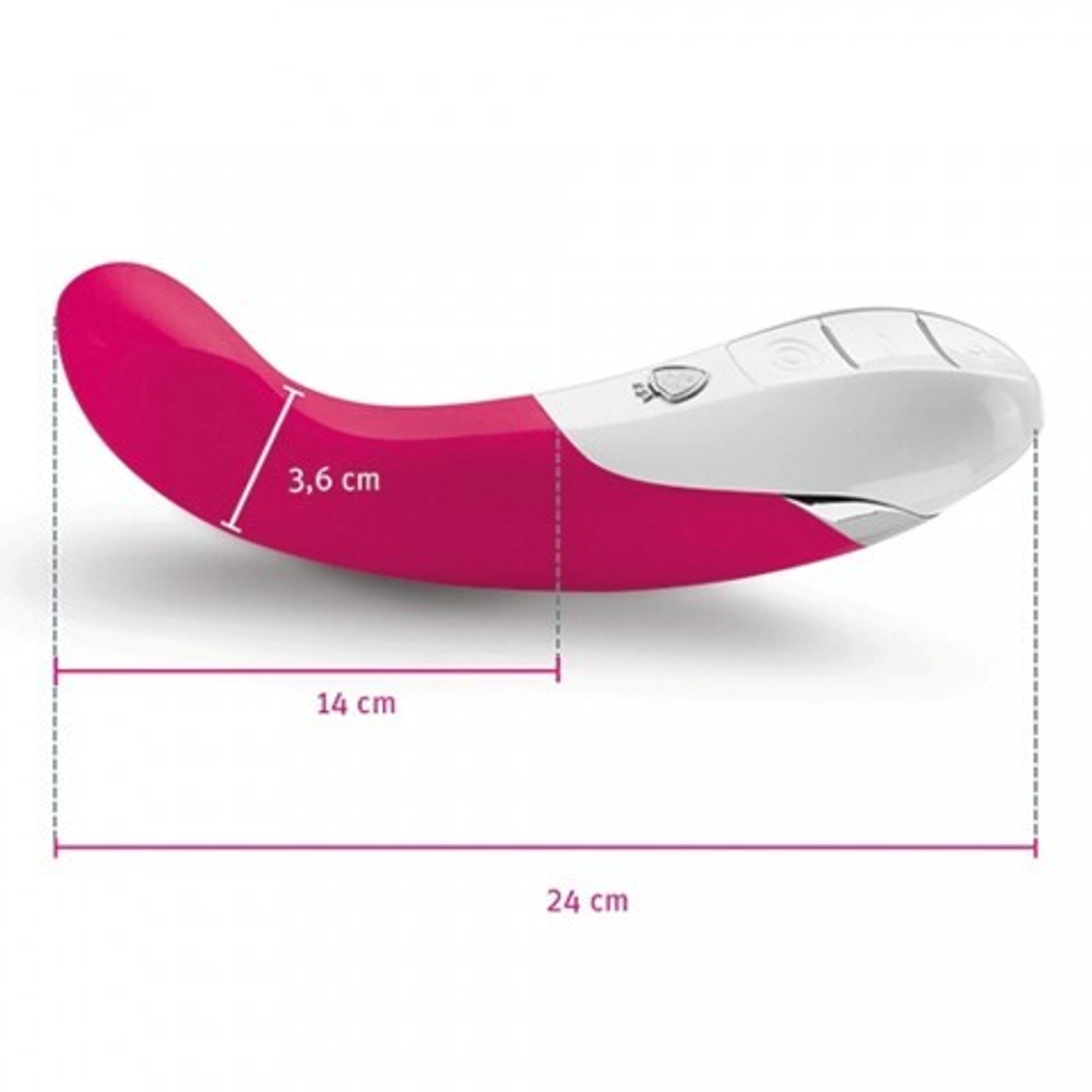 Вибратор Mystim Al Punto вишневый