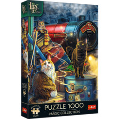 Pazl / Пазлы / Puzzles - "1000 Premium Plus" - Magic Collection: Witchwood Express