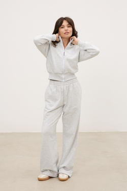 Олимпийка FRANSY, серый меланж