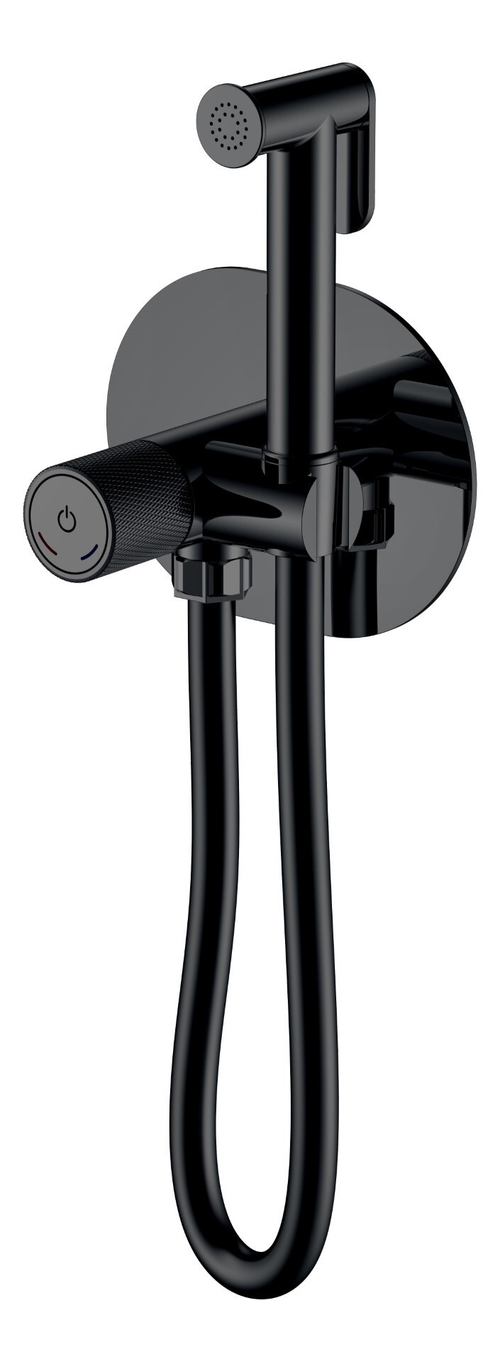 Boheme Смеситель гигиенический TECH Black