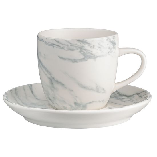 Набор чайных пар marble, 250 мл, 2 шт.