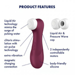 Клиторальный стимулятор Satisfyer Pro 2 Generation 3 с функцией Liquid Air