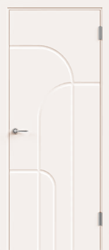 Межкомнатная дверь Velldoris Metro 2 PG Эмаль слоновая кость
