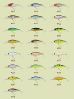 Воблер для рыбалки Usami Kurokin 60 F-DR, 6.9 гр., цвет #602, (плавающий)