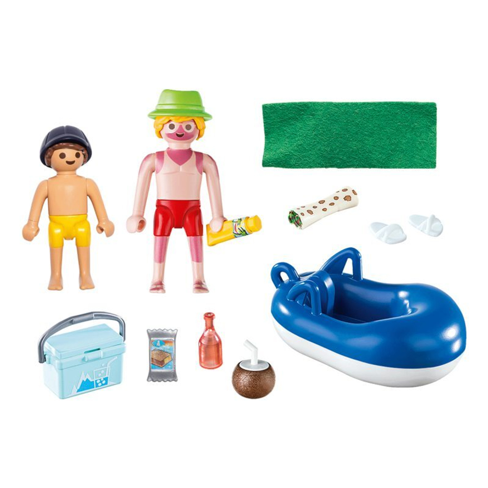Playmobil - Мальчик с покрышкой для плавания 70112