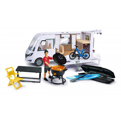 Игровой набор кемпера серии Play Life от Dickie Toys, автомобильный комплект кемпера Hymer + аксессуары
