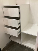 Шкаф 2-х створ. с 3-мя ящиками Ольга-6 белый