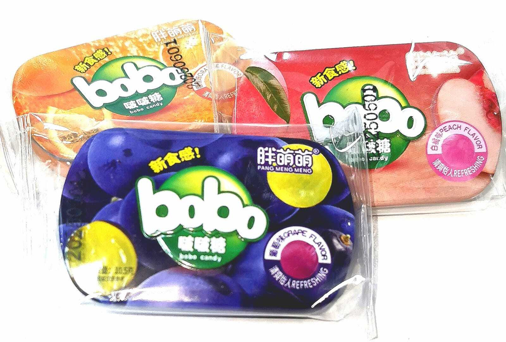 Драже BOBO фруктовые охлождающие 10 гр