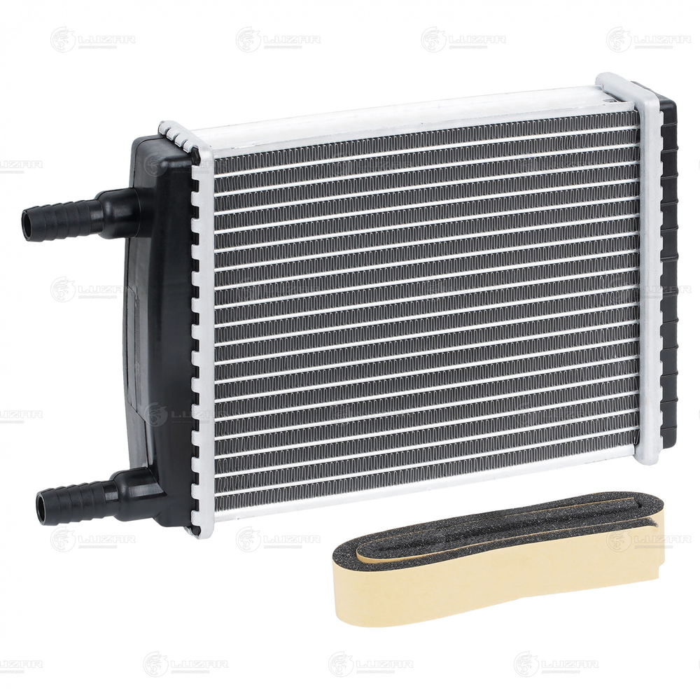 LRh 0342 -  Радиатор отопителя для ГАЗ 3302 ГАЗель (до 2003г., 16мм) (алюм., COMFORT, паяный)