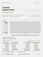 Дизайн-радиатор Royal Thermo SHIFT_R