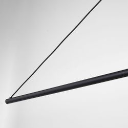 Подвесной светильник SUSPENSION CERCLE ET TRAIT – GRAPHITE SATINE L170