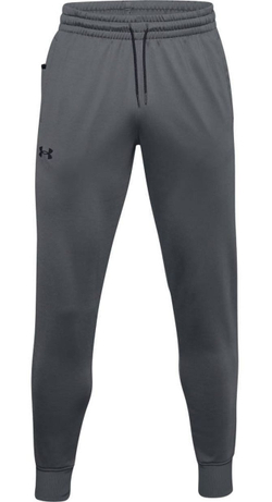 Мужские теннисные штаны Under Armour Men's Armour Fleece Joggers - pitch gray/black
