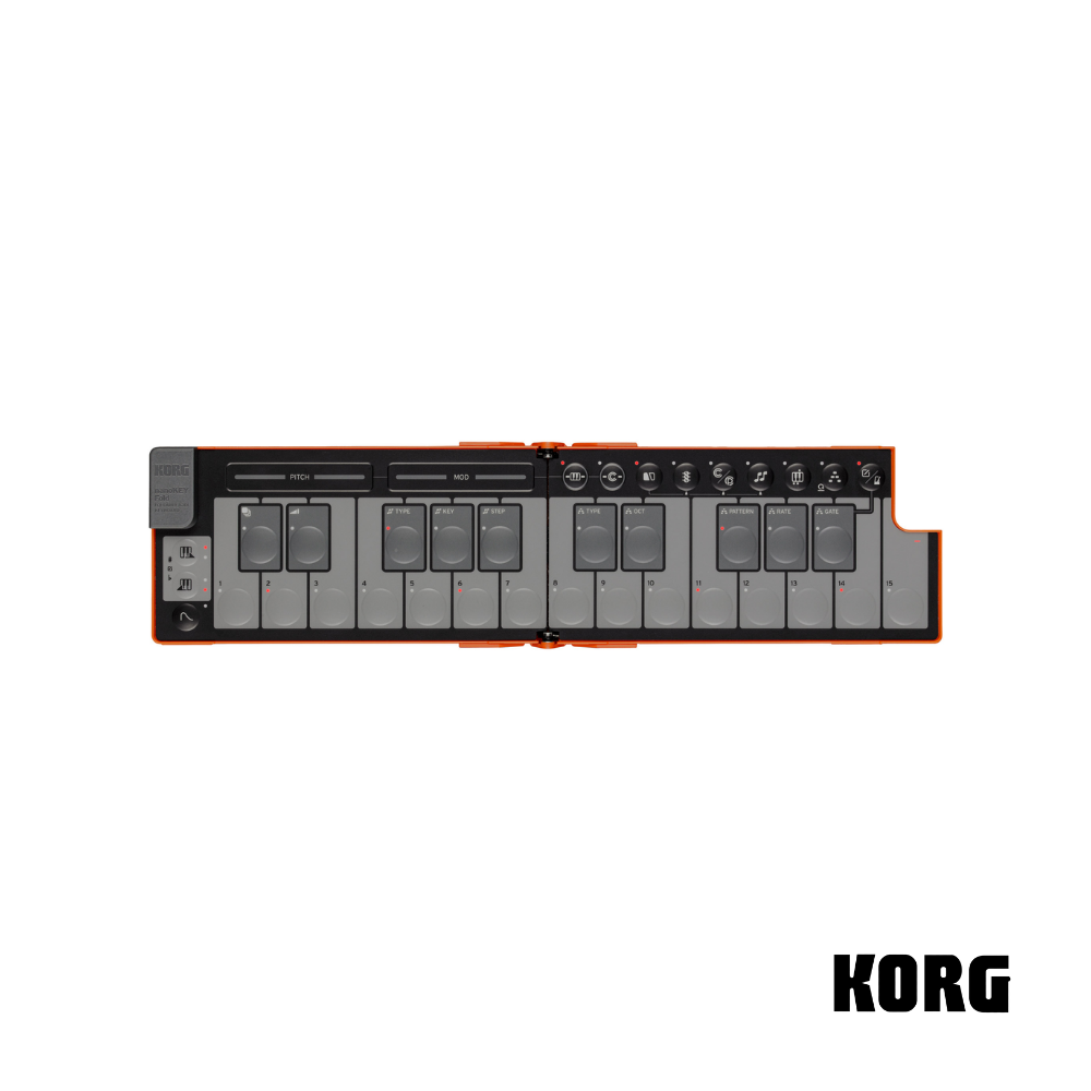 Korg Nanokey Lava Orange