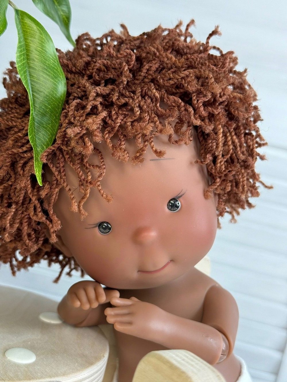 Кукла Nines виниловая 30см PIPPA шарнирная без одежды  (2902W)