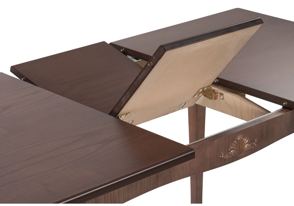 Деревянный стол Алейо 120(155)x79х75 орех