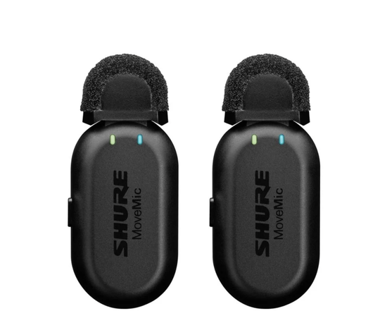 Микрофон Shure MoveMic Two Receiver Kit, черный