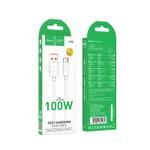 Кабель USB на Type-C 100W Hoco X115 (white)