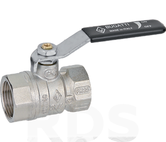Кран шар. 1/2" г/г  BUGATTI