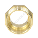 Ниппель латунь переходной Ду 40х32 (1 1/2"х1 1/4") НР LD LD.65.503.40х32