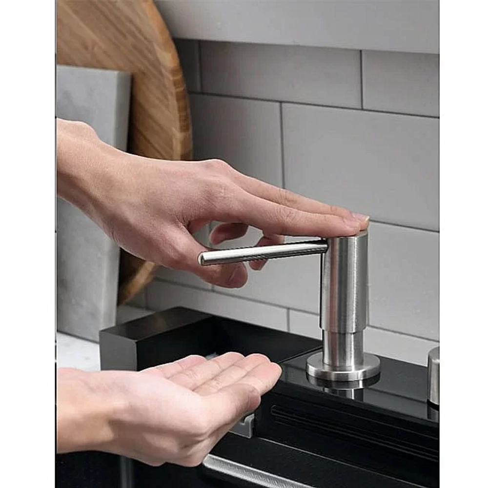 Кухонная мойка Esbano Сascade-5 ESMKCASC5 темная сталь