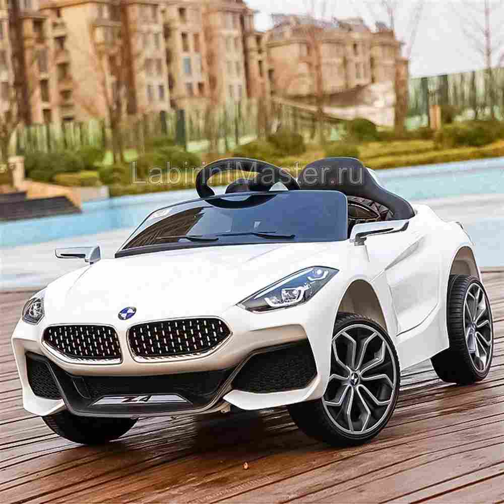 Детский электромобиль "BMW Z4" белый