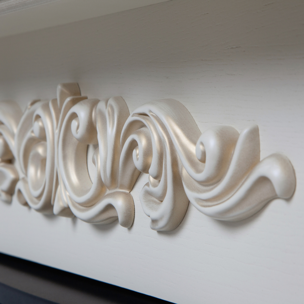 Каминокомплект Real Flame Marseilles WT с очагом Saphir 25,5