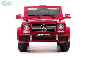 Детский Электромобиль BARTY Mercedes-Benz G63 AMG (12V/10ah) Tuning (HAL168) красный