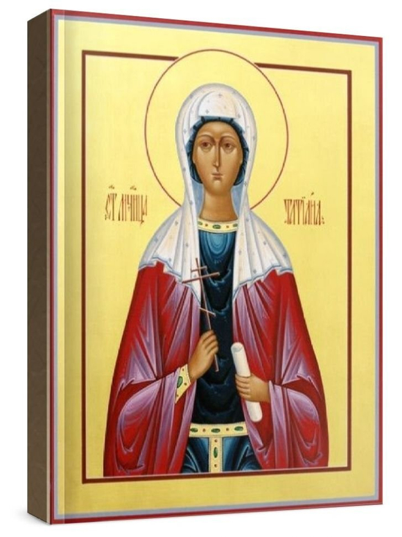 Татьяна Римская (рукописная икона)