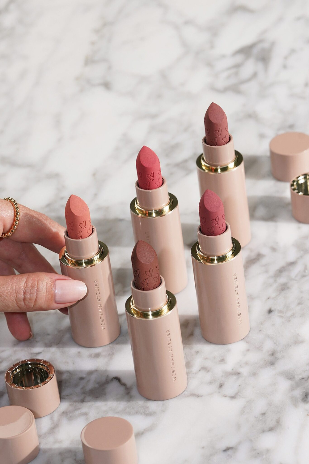 Westman Atelier The Lip Suede Matte Lipstick - Pique