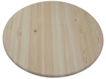 Деревянная столешница для стола круглая, 900х24 мм, лак