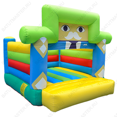 Батут для дачи "Сказочный принц"  3,1*2,6*2,4 м