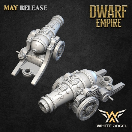 IRON DWARF CANNON - DWARF EMPIRE (MAY 2024 RELEASE)