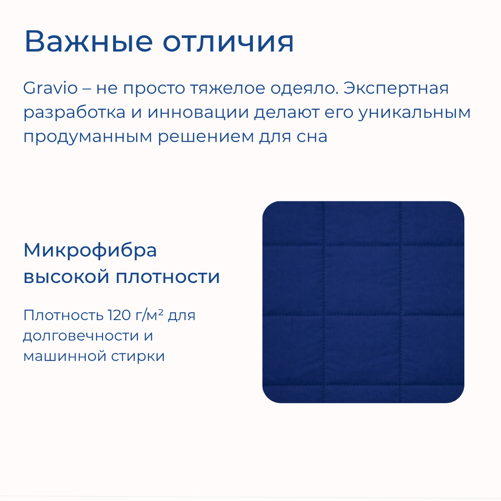 Утяжеленное одеяло Gravio
