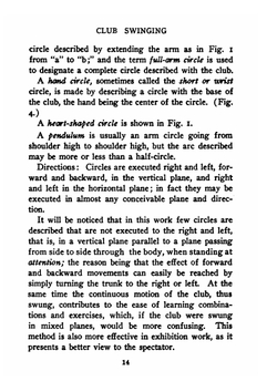 Club Swinging for Physical Exercise and Recreation. A Book of Information About All Forms of Indian Club Swinging Used in Gymnasiums and by Individuals | William Jackson Schatz