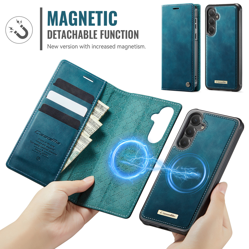 Чехол-кошелек CaseMe 2 in 1 MagSafe Samsung Galaxy S25+