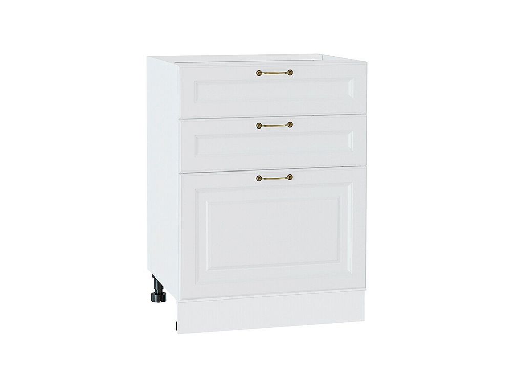 Шкаф нижний с 3-мя ящиками Ницца